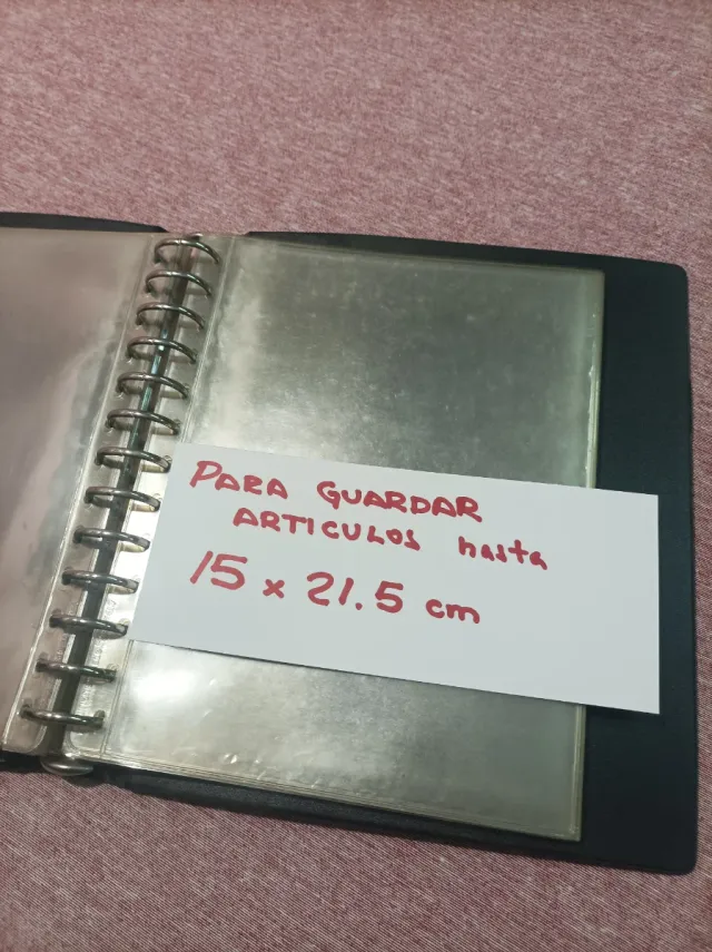 Lote 3 álbumes usos variados con hojas