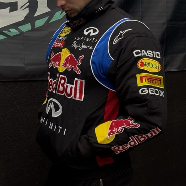 Chaqueta Red Bull Racing Negra