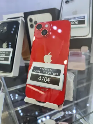 iPhone 14 128GB 93% batteria rossa