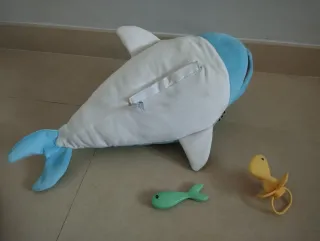 Peluche interactivo Blu Blu Delfín bebé