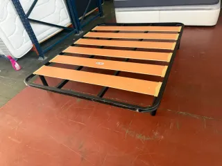 Somier lamas y colchón Visco 150x190