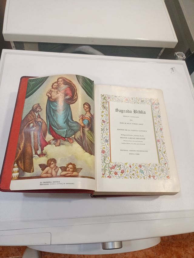 Sagrada biblia año 1958