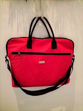 Bolso Cartera / Maletín Rojo y Negro