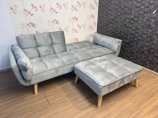 ¡OFERTÓN! Sofá Cama con Puf SELLADO