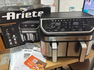 Ariete Freidora de Aire Doble 9L