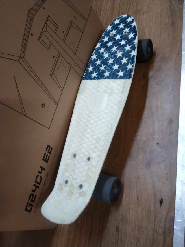 Skate vintage bandera americana
