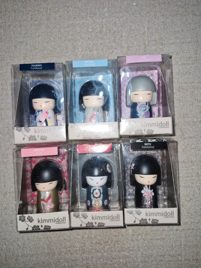 Figure della collezione Kimmidoll (6 unità).