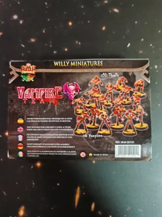 Equipo Blood Bowl Vampiros Willy Miniatures