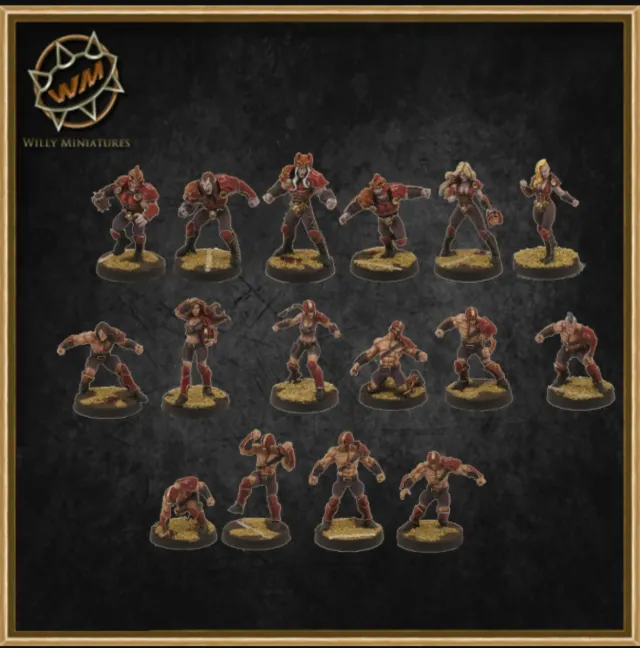 Equipo Blood Bowl Vampiros Willy Miniatures