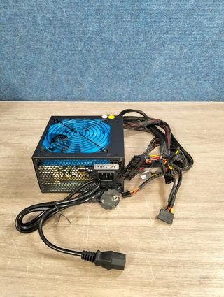 Fuente ATX 600W PowerLine Black600  ventilador 120