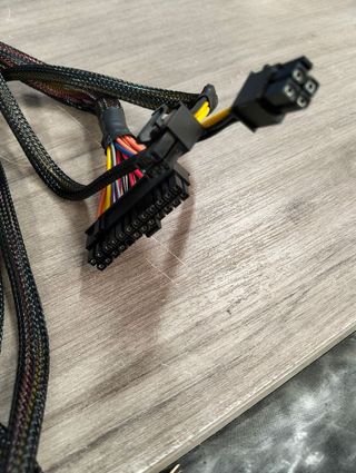 Fuente ATX 600W PowerLine Black600  ventilador 120