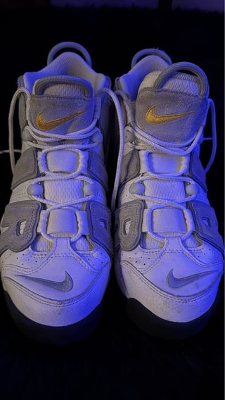 Nike Air More Uptempo Grigio Bianco