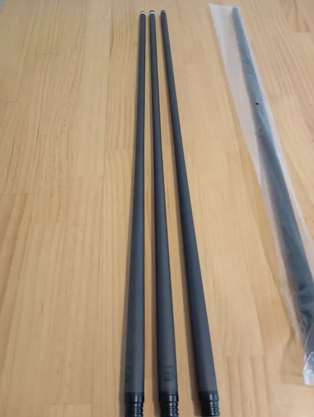 Flechas de billar pool en carbono