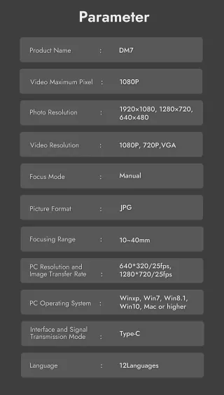 Microscopio Digital con Pantalla