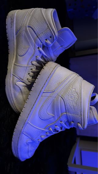 Nike Jordan Mid Bianche