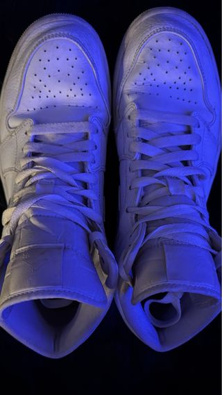 Nike Jordan Mid Bianche