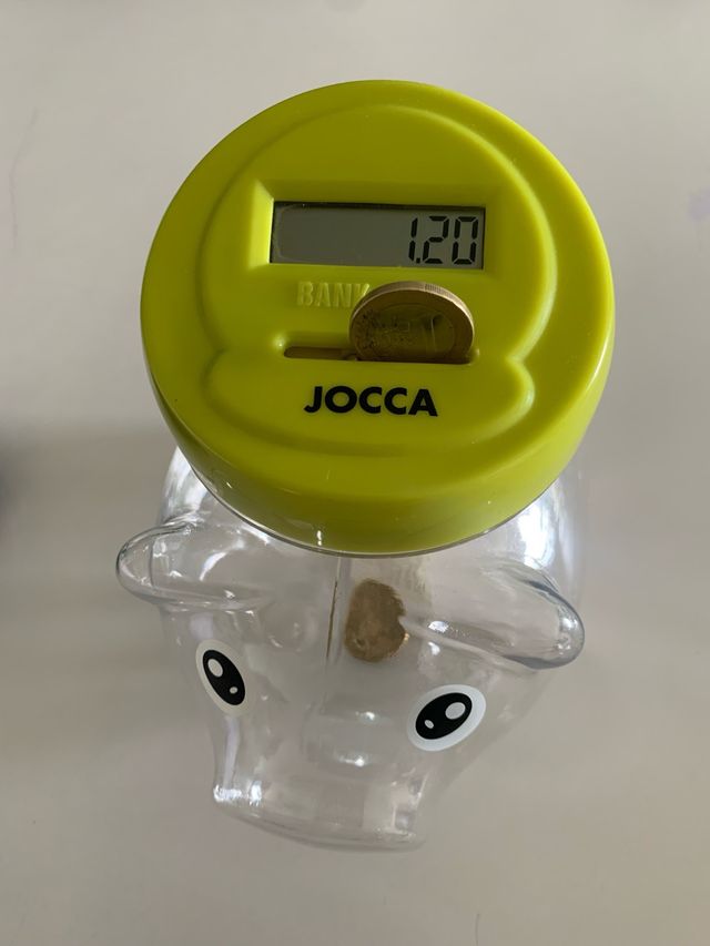 Hucha digital Jocca con contador