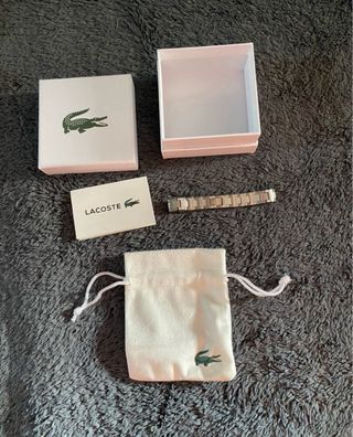 Pulsera Lacoste Plata