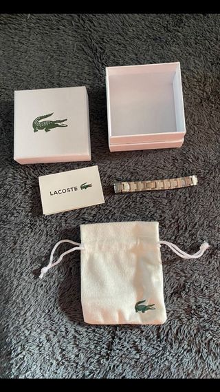 Pulsera Lacoste Plata