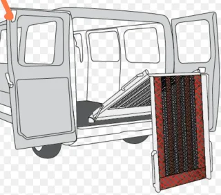 Rampa para ambulancia