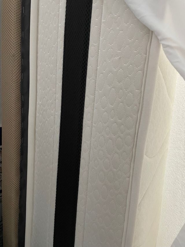 Colchón 105 cm + Base Tapizada