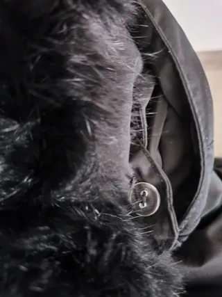 Piumino Twin Set nero con cappuccio