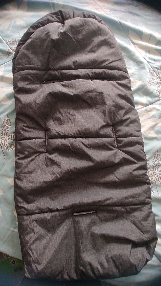 Saco silla paseo negro y beige