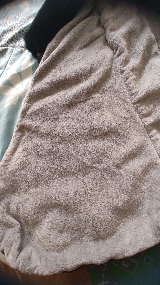 Saco silla paseo negro y beige