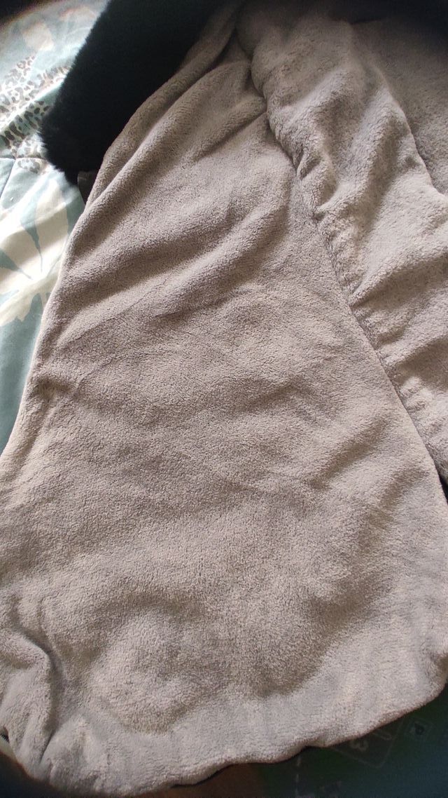 Saco silla paseo negro y beige