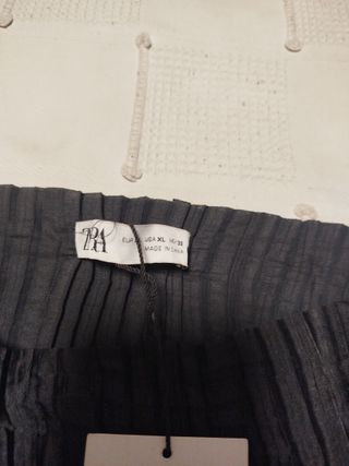 Blusa Zara Negra Talla Grande XXXL