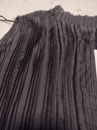 Blusa Zara Negra Talla Grande XXXL