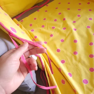 Conjunto Protector de cuna y funda nórdica