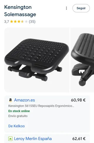 Reposapiés Kensington SoleMassage Ajustable