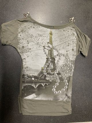 T-shirt Parigi tg unica nuova