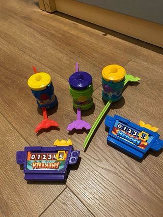 Pack superzings : camiones , cuartel y spinners.