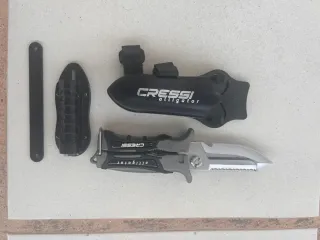 Cuchillo Cressi Alligator Buceo Pesca