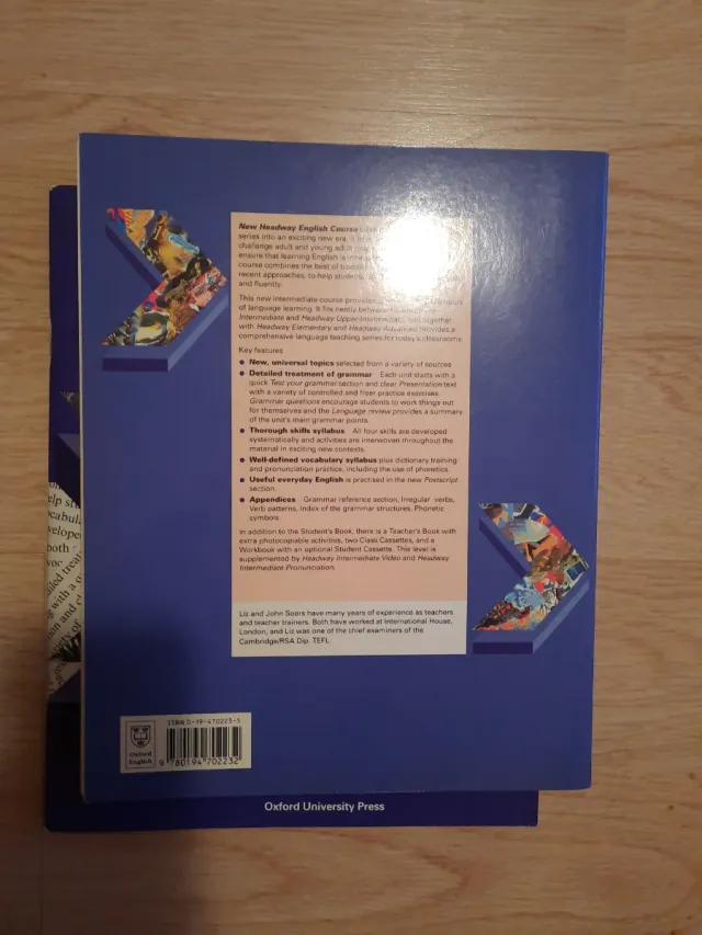 New Headway English Course pack 2 libros. Nuevos