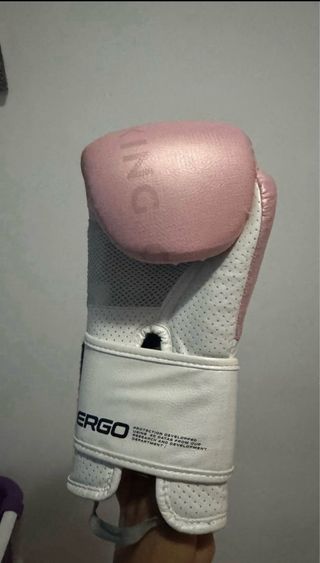 Guantes de boxeo 10 oz Outshock rosa