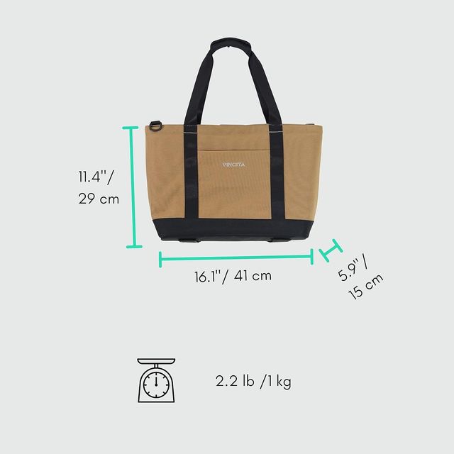 Bolsa cesta para bicicleta VINCITA