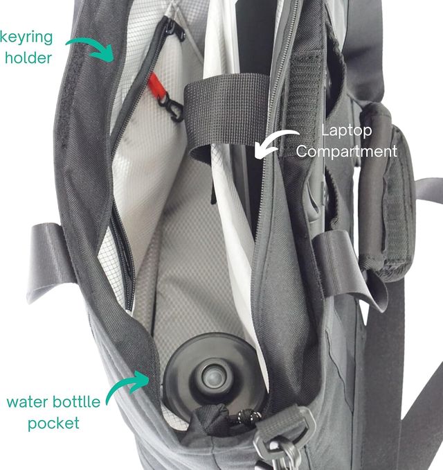 Bolsa cesta para bicicleta VINCITA