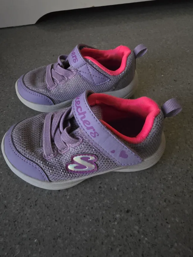 Zapatillas Skechers Moradas Talla 22