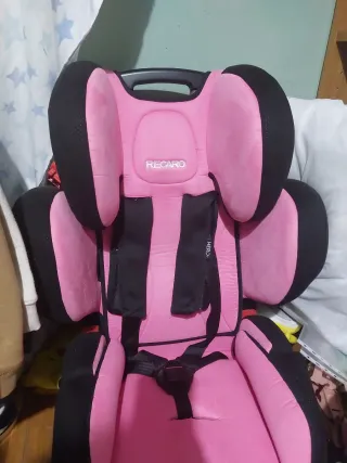 Silla de coche RECARO rosa