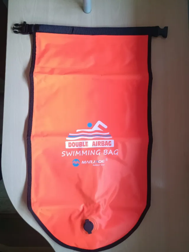 Boya de seguridad para natación en aguas abiertas