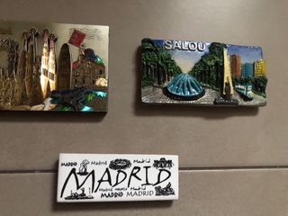 Imanes de Barcelona y Madrid