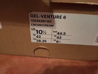 Zapatillas Asics Gel-Venture 6 Talla 44.5