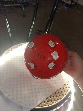 Vaso rosso antico decorato