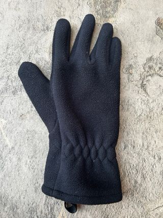 Guantes de niño para montaña negros