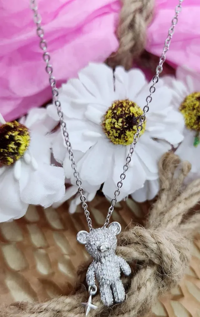 Colgante Oso con Estrella