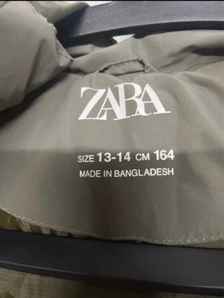 Giubino Zara verde oliva