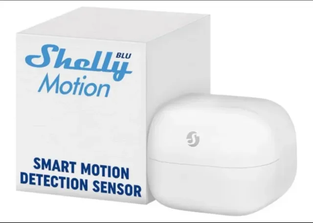 Sensor Movimiento Shelly BLU Bluetooth Blanco